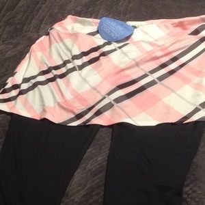 Golf skirt with leggings